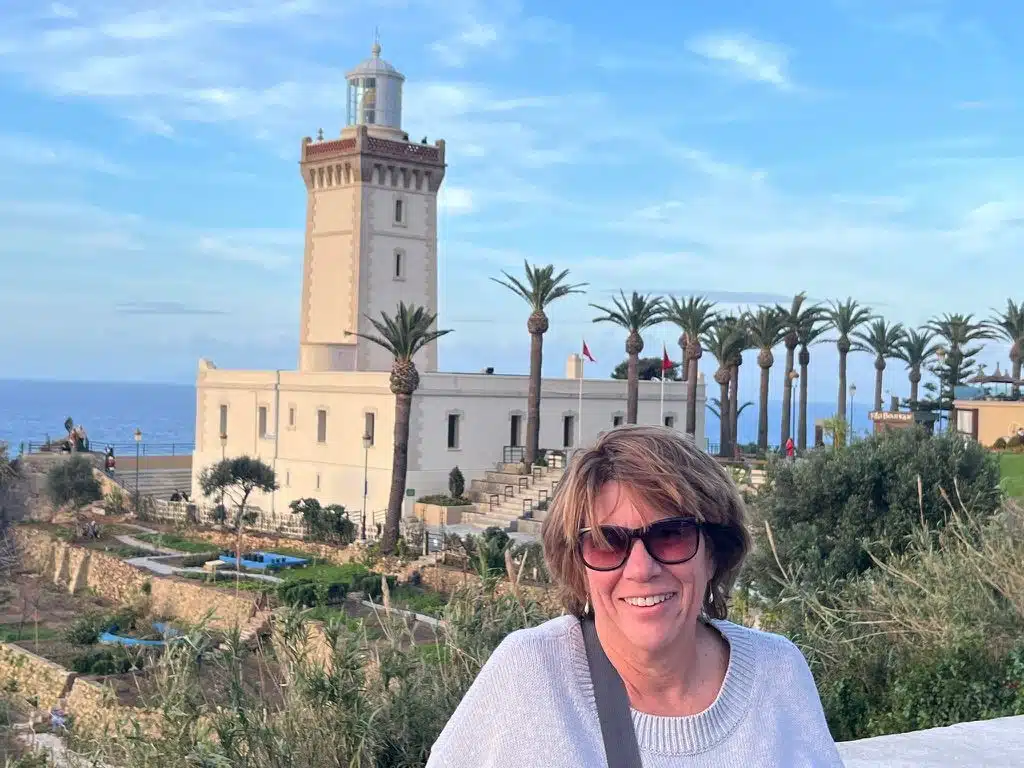 Cap Spartel view on guided Tangier tour from Tarifa